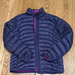 Marmot Women's Purple Puffer Jacket